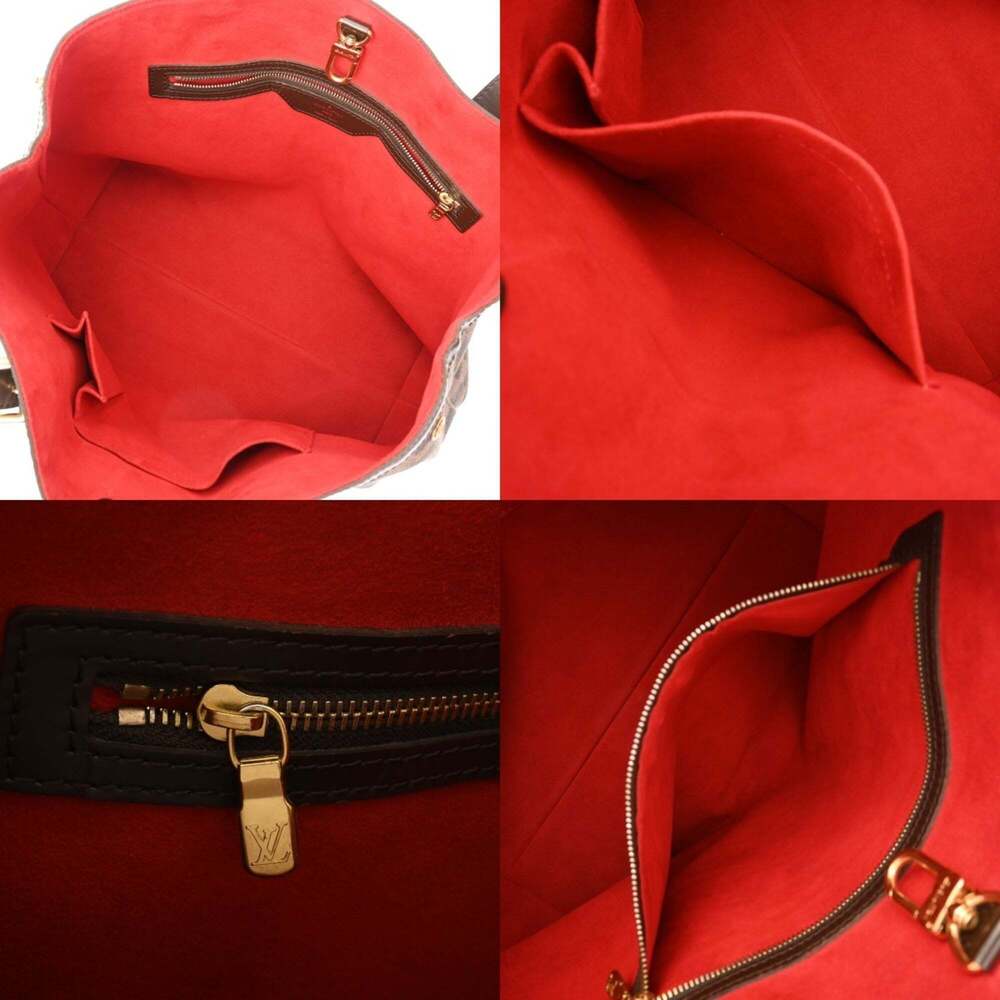 LOUIS VUITTON Brown Damier Canvas Tote Bag - Picture 10 of 11